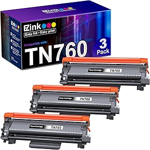 E-Z Ink Compatible Toner Cartridge for Brother TN760 Series