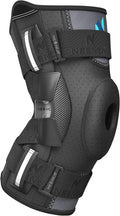 Professional Knee Brace for Knee Pain - Hinged Support with X-Straps