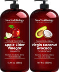 Apple Cider Vinegar Shampoo and Coconut Avocado Conditioner Set
