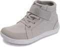 Little/Big Kid Wide High Top Barefoot Shoes - Natural Fit WHITIN