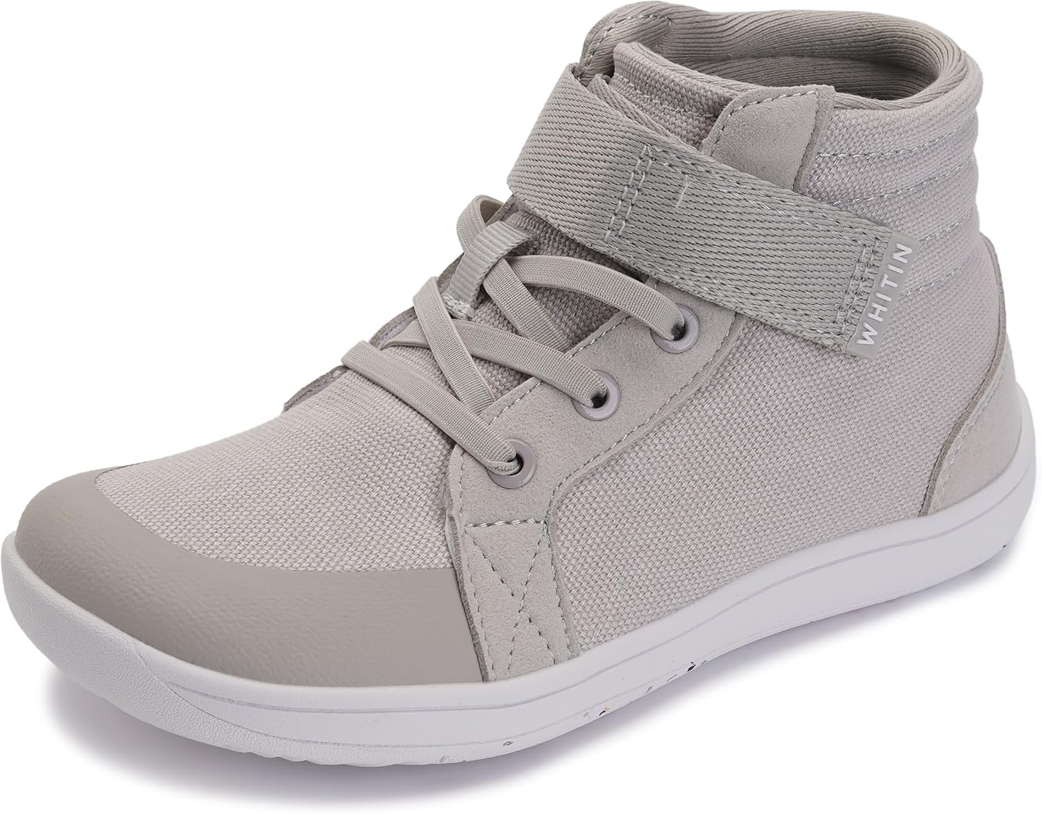 WHITIN Little/Big Kid Wide High Top Barefoot Shoes for Kids