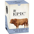 EPIC Beef Sea Salt Pepper Bites, Keto Friendly Protein Snack
