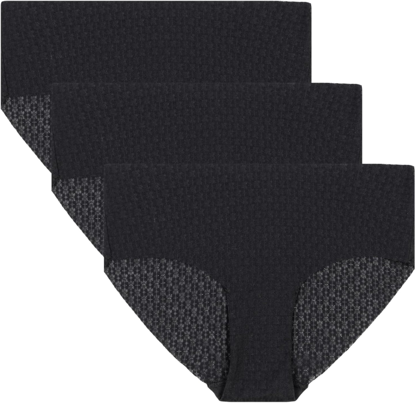 Under Armour Women's 3-pack Pure Stretch No Show Hipster Underwear