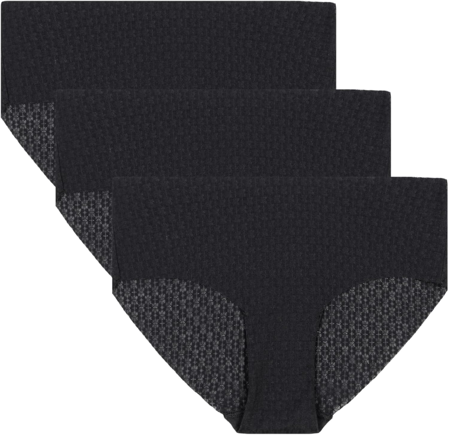 Under Armour Women's 3-pack Pure Stretch No Show Hipster Underwear