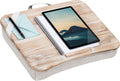 Spacious LapGear Lap Desk - White Wash - Fits up to 17.3 Laptops!