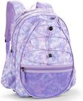 Choco Mocha Kids Tennis Bag for Girls 16in - Tie Dye Purple