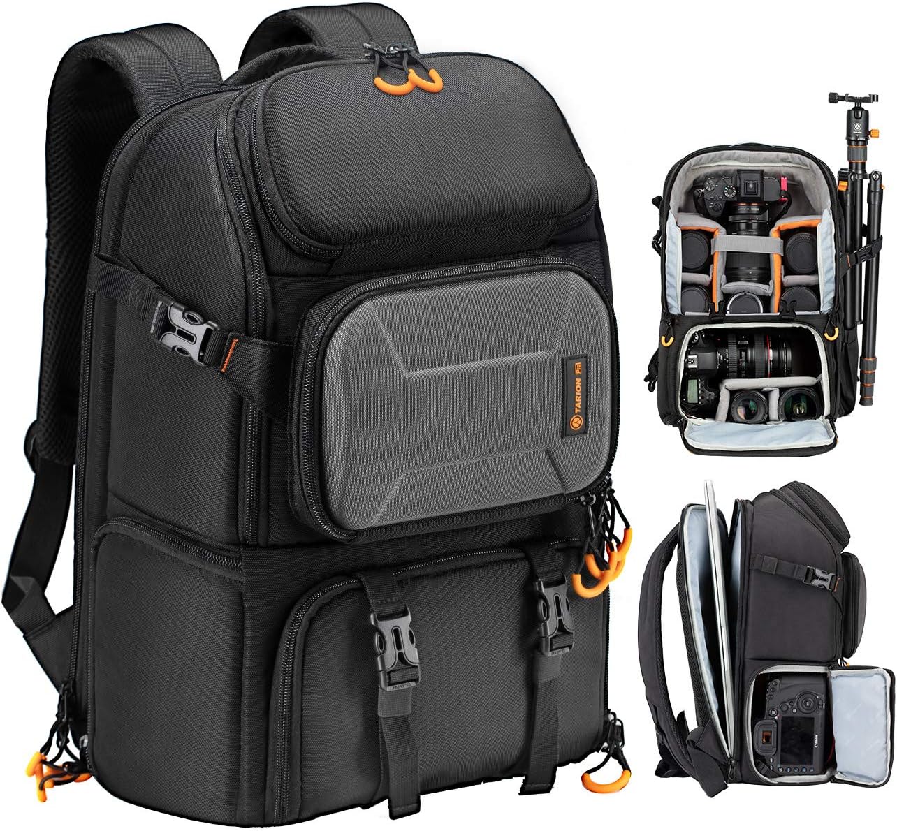 TARION Pro Camera Backpack - Waterproof & Spacious