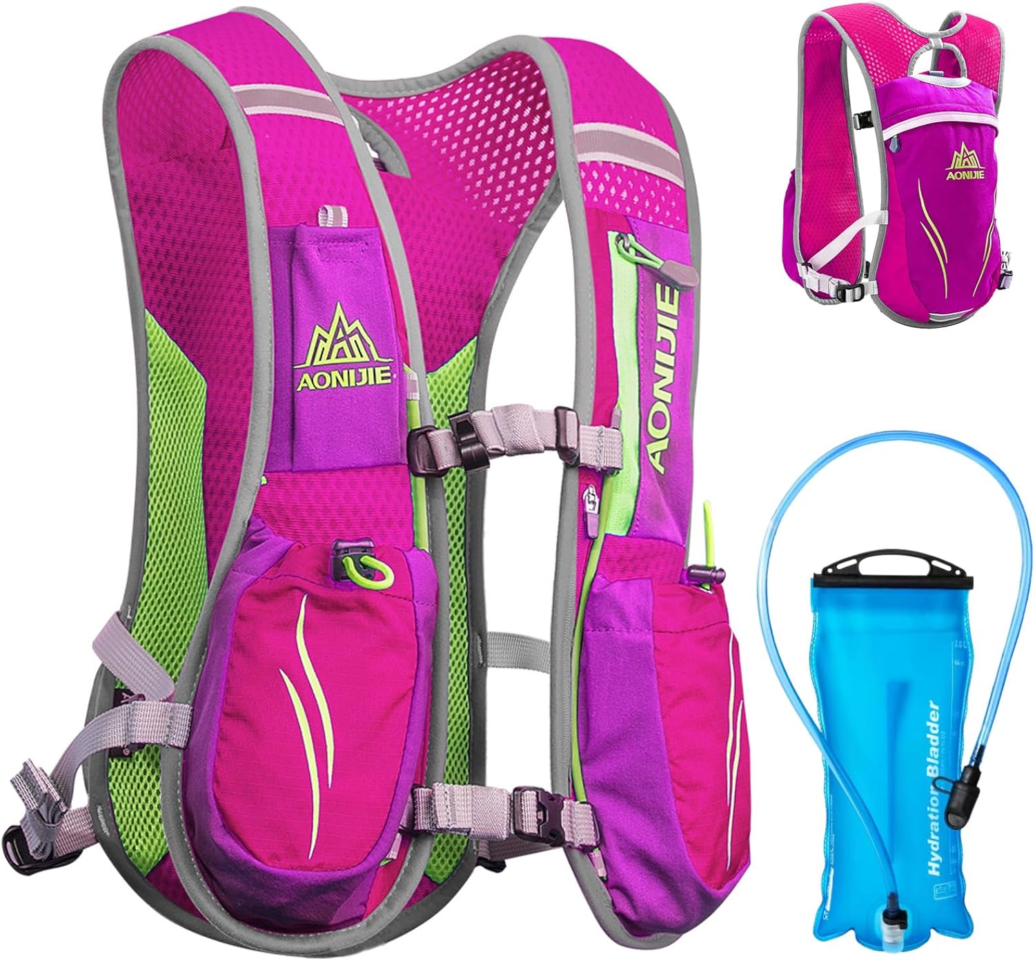 Azarxis Hydration Running Vest Backpack Pack for Outdoor Sports