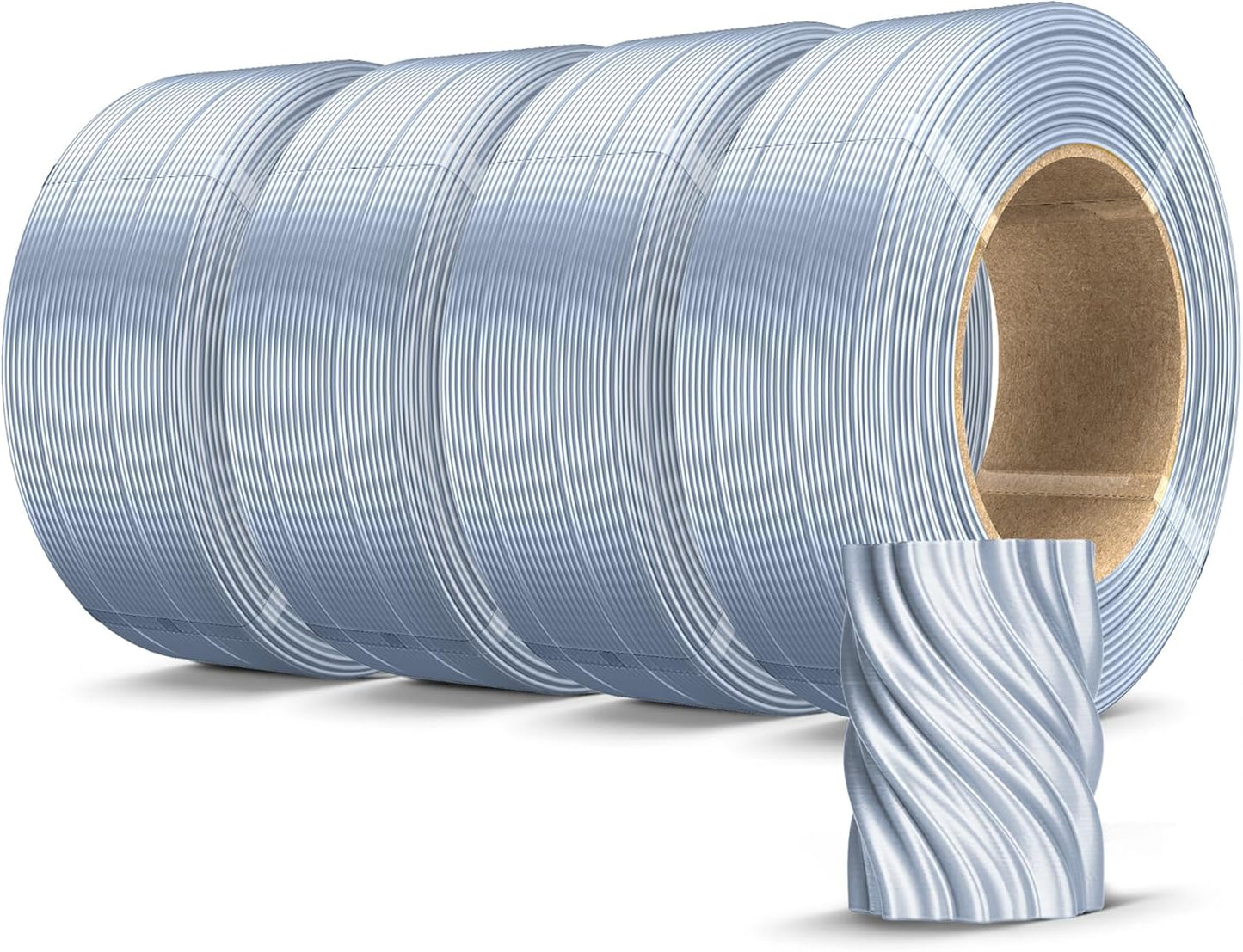 SUNLU 500g Silk PLA Filament Refill for Bambu Lab Printers