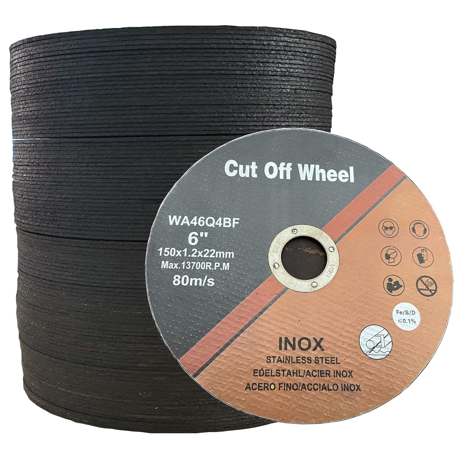Ultra Thin 6 Cut Off Wheel- Fast Metal Cutting Disc