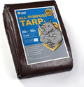 GUARD SHIELD Brown Tarp 20x30 ft Heavy Duty Waterproof Cover
