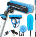 IGADPole 24ft Washing Kit - Water-Fed Brush and Cobweb Dusters