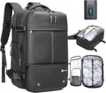 Laptop Travel Backpack with Vacuum Compression for Men - Expandable