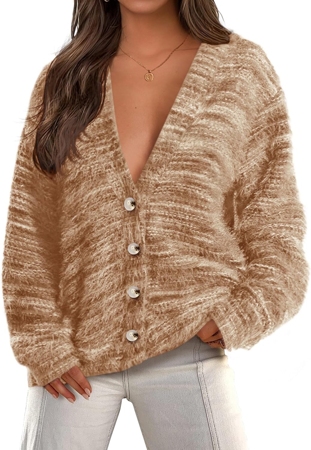 PRETTYGARDEN Womens Cardigan Sweaters for Fall Fashion 2025