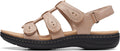 Clarks Women's Laurieann Vine Flat Sandal for Comfort and Style
