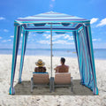Instant Sun Shelter with Privacy - Vockjour Beach Canopy