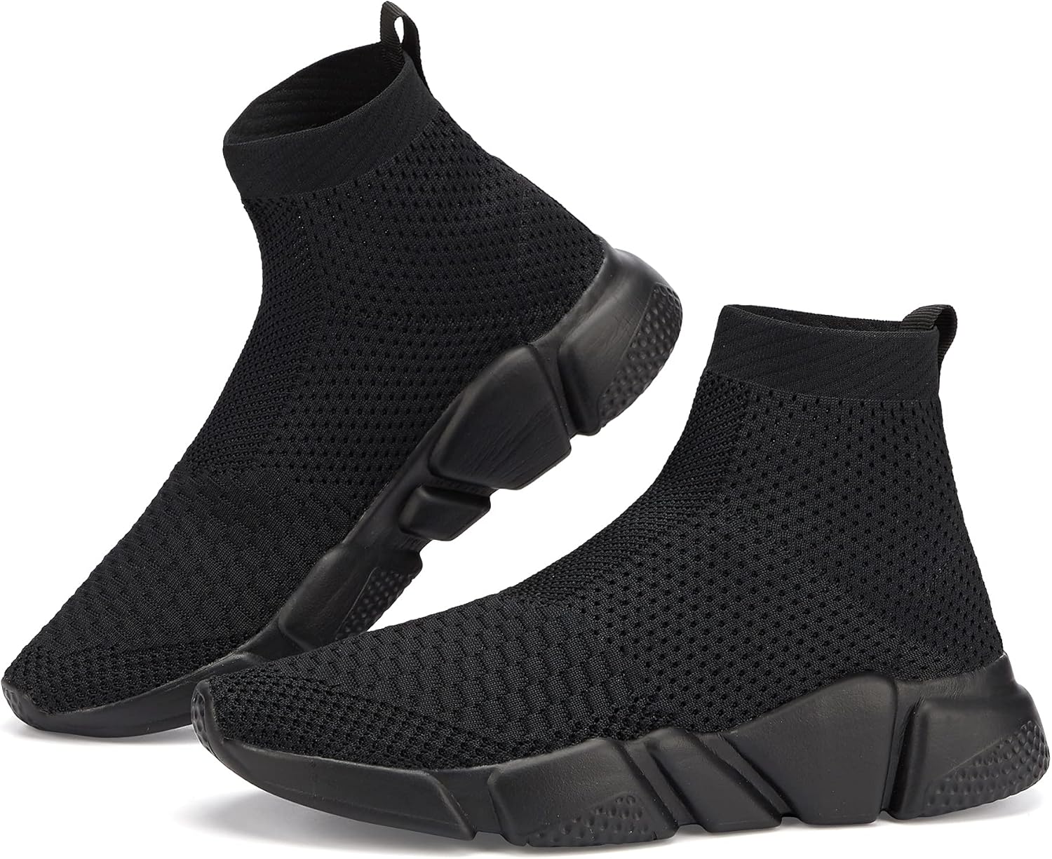 Santiro Walking Shoes for Men - Lightweight High Top Sneakers