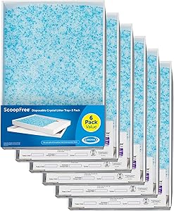 PetSafe ScoopFree Crystal Litter Tray Refills for Odor Control