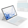 Detachable Keyboard Case for 12.4-inch Samsung Galaxy Tab S7+/S8