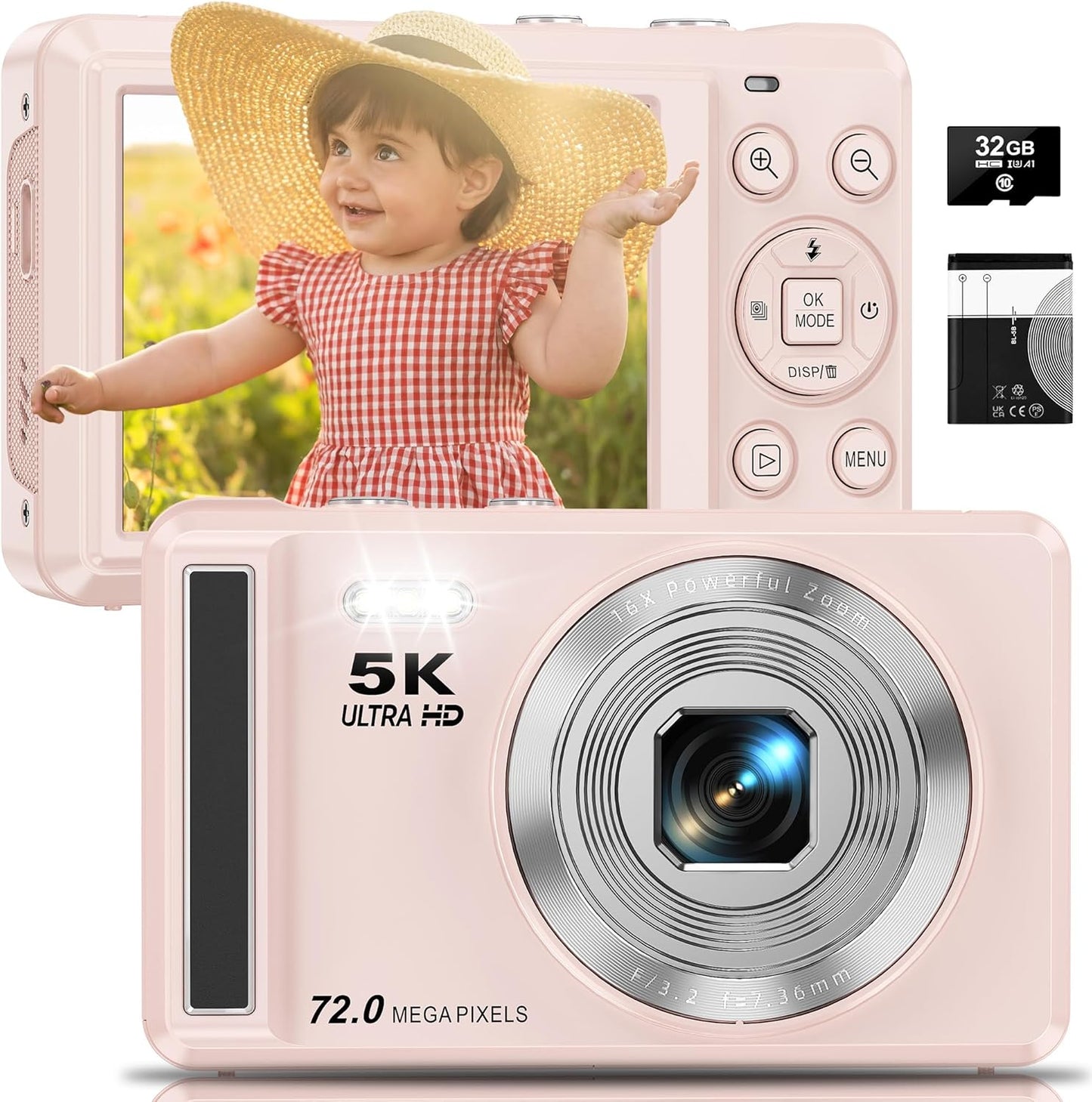 Ultra HD Compact Camera - Perfect for Kids!