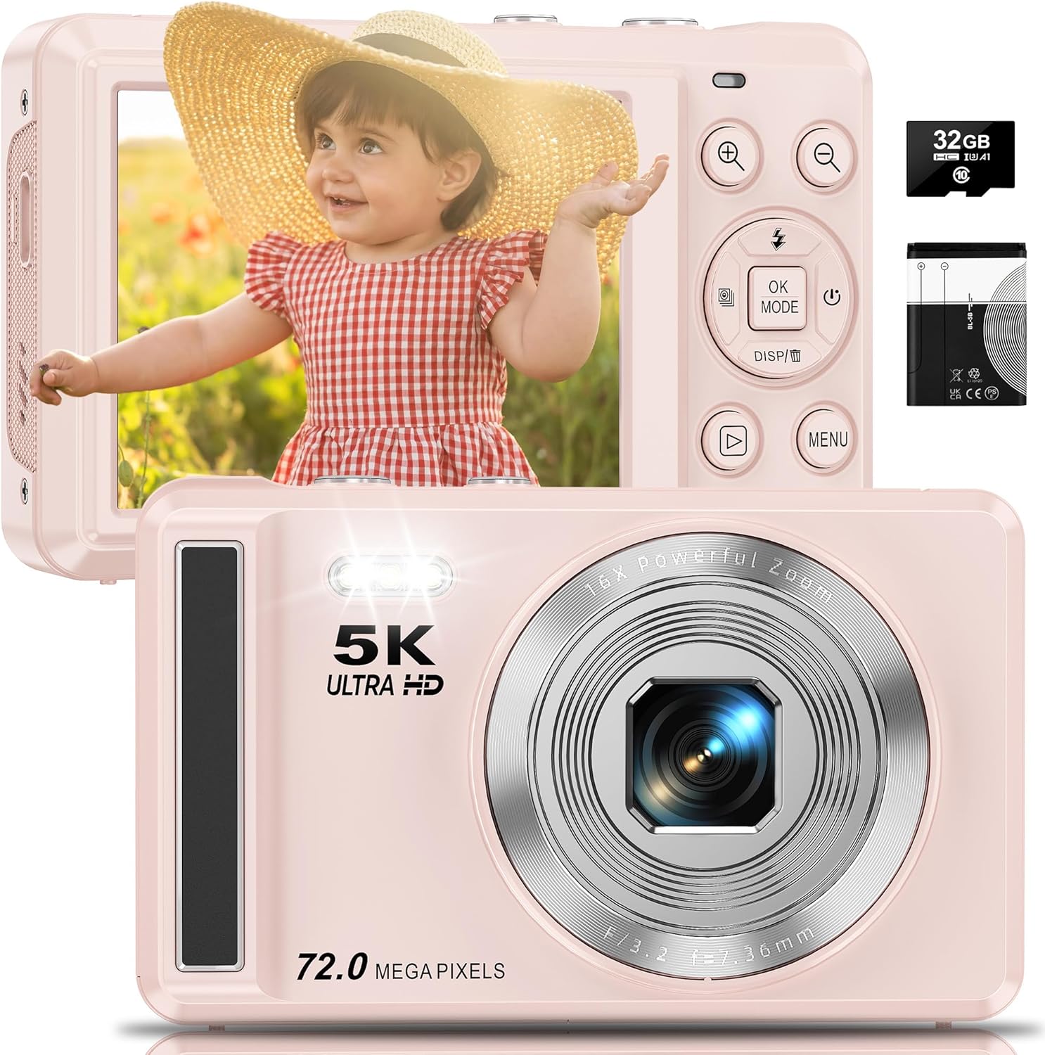 Ultra HD Compact Camera - Perfect for Kids!
