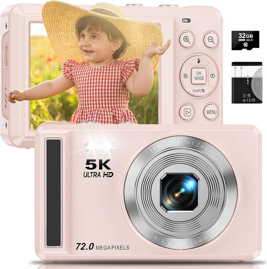 Ultra HD Compact Camera - Perfect for Kids!