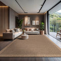 CAMILSON Easy Jute Rug 10x14 for Indoor Outdoor Use