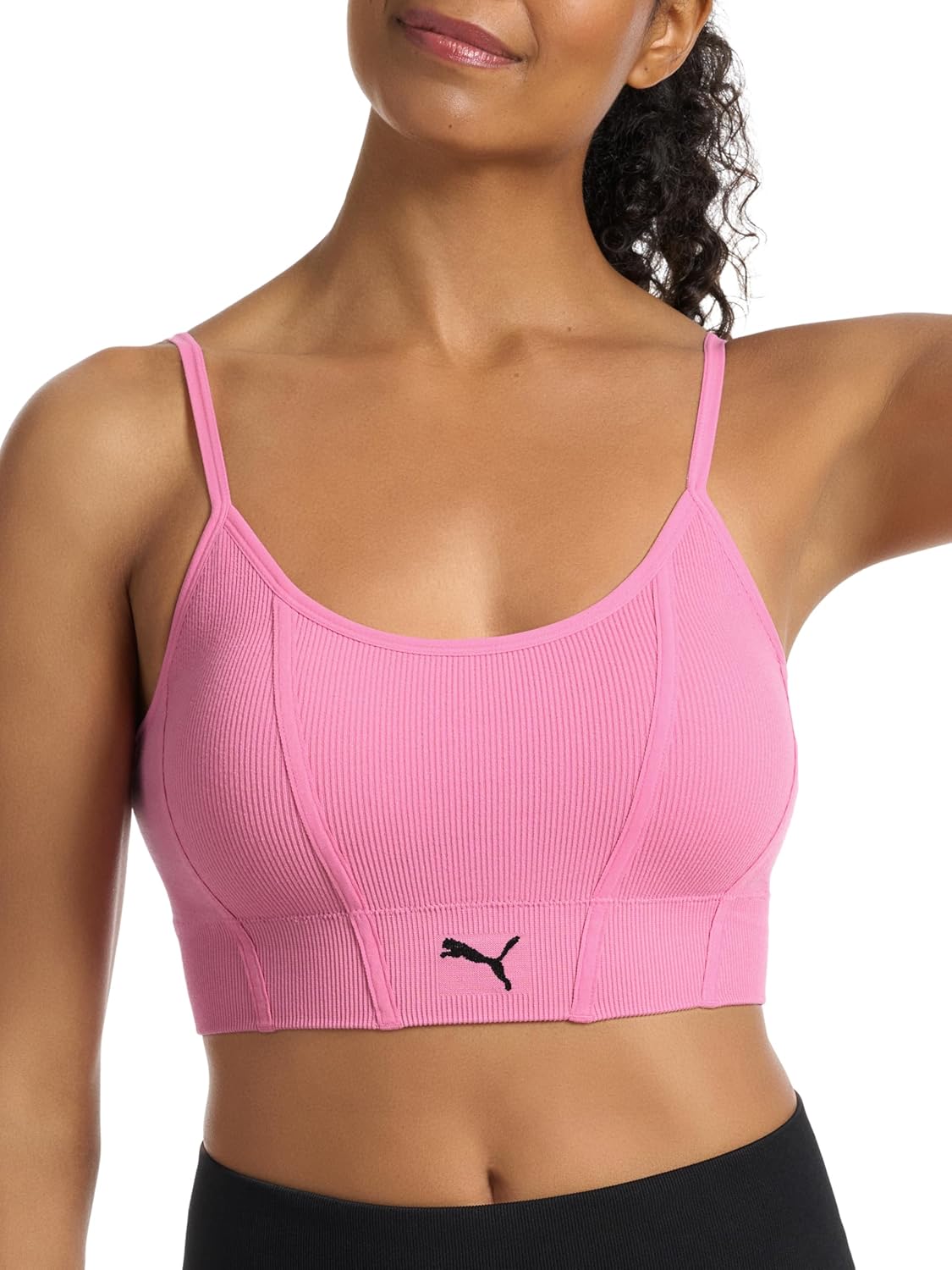 PUMA Women's 2 Pack Seamless Sports Bra for Ultimate Comfort