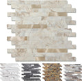 20-Sheet Peel and Stick Backsplash Wall Tile (12in x 12in) - Beige