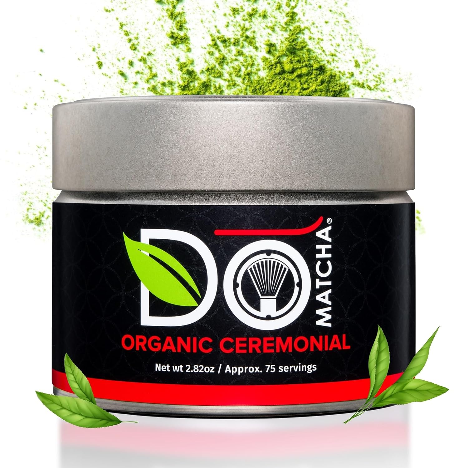 DoMatcha Organic Ceremonial Green Tea Matcha Powder for Focus