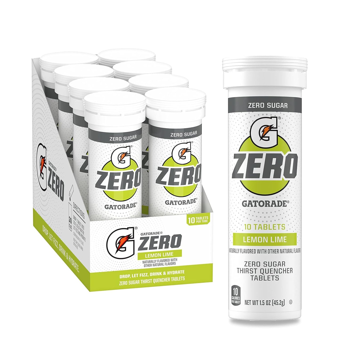 Gatorade Zero Tablets Lemon-Lime Flavor for Hydration Needs