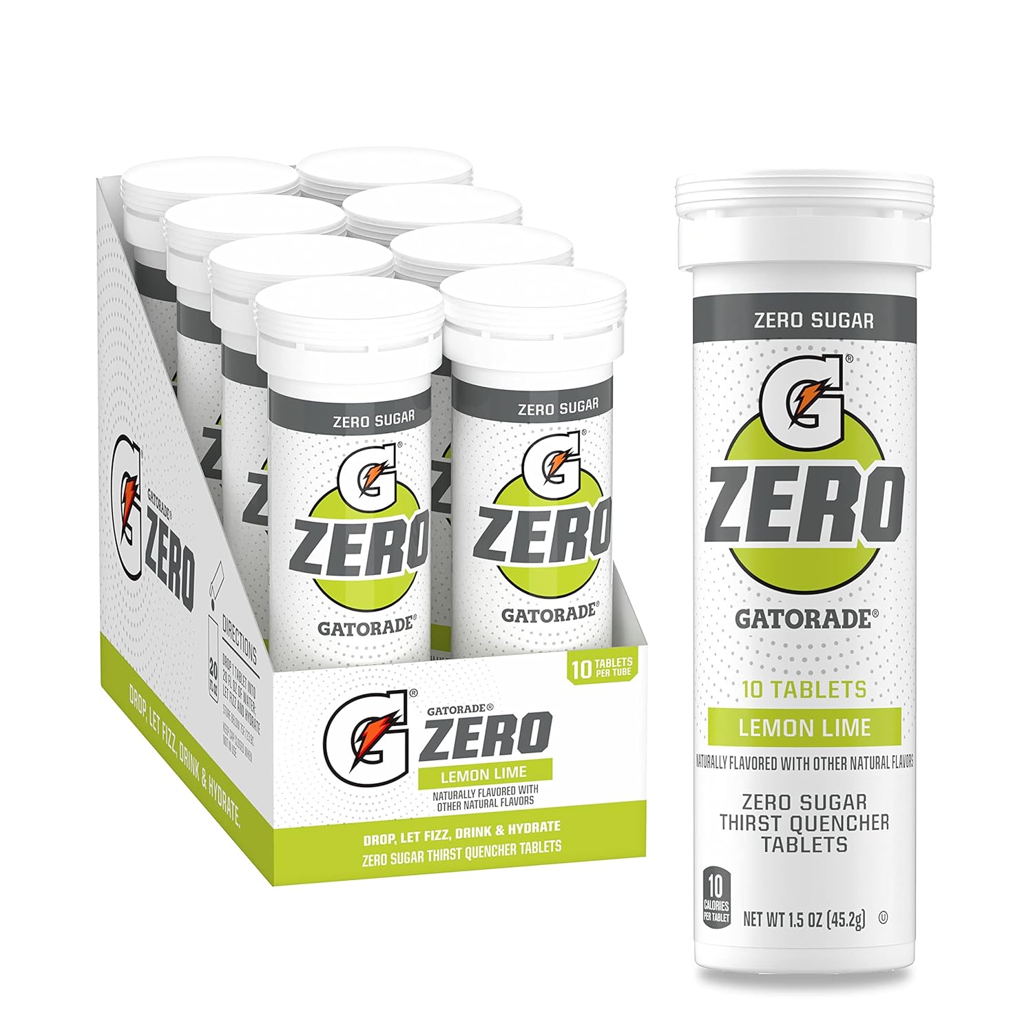 Gatorade Zero Tablets Lemon-Lime Flavor for Hydration Needs