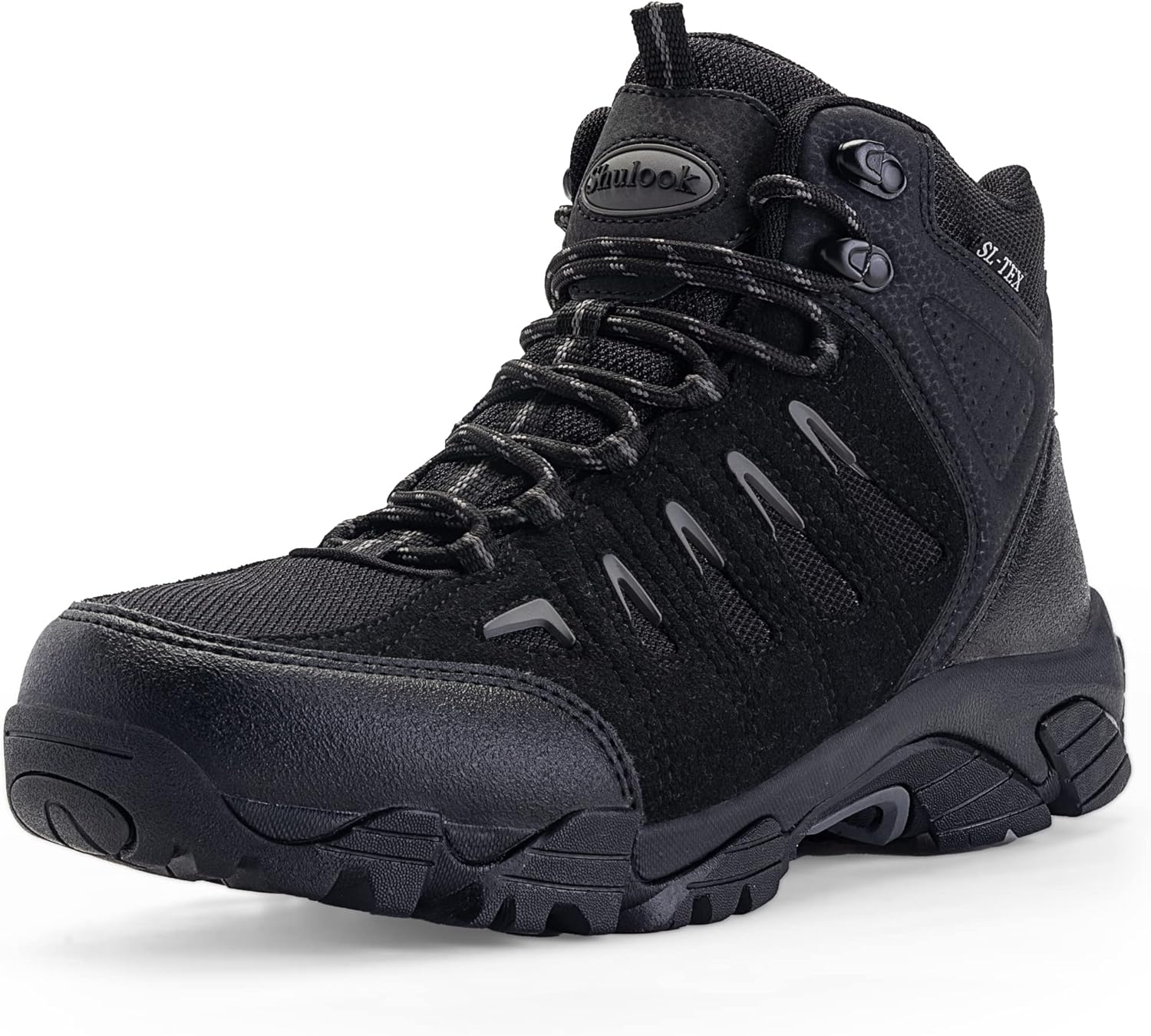 SHULOOK Men's Waterproof Hiking Boots for Comfort and Durability