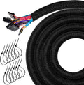 Cable Sleeve Split-Sleeving 30ft 1/2in Cord Management - Durable