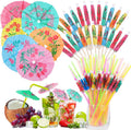 Tropical Drink Umbrella Set - Summer Party Essential