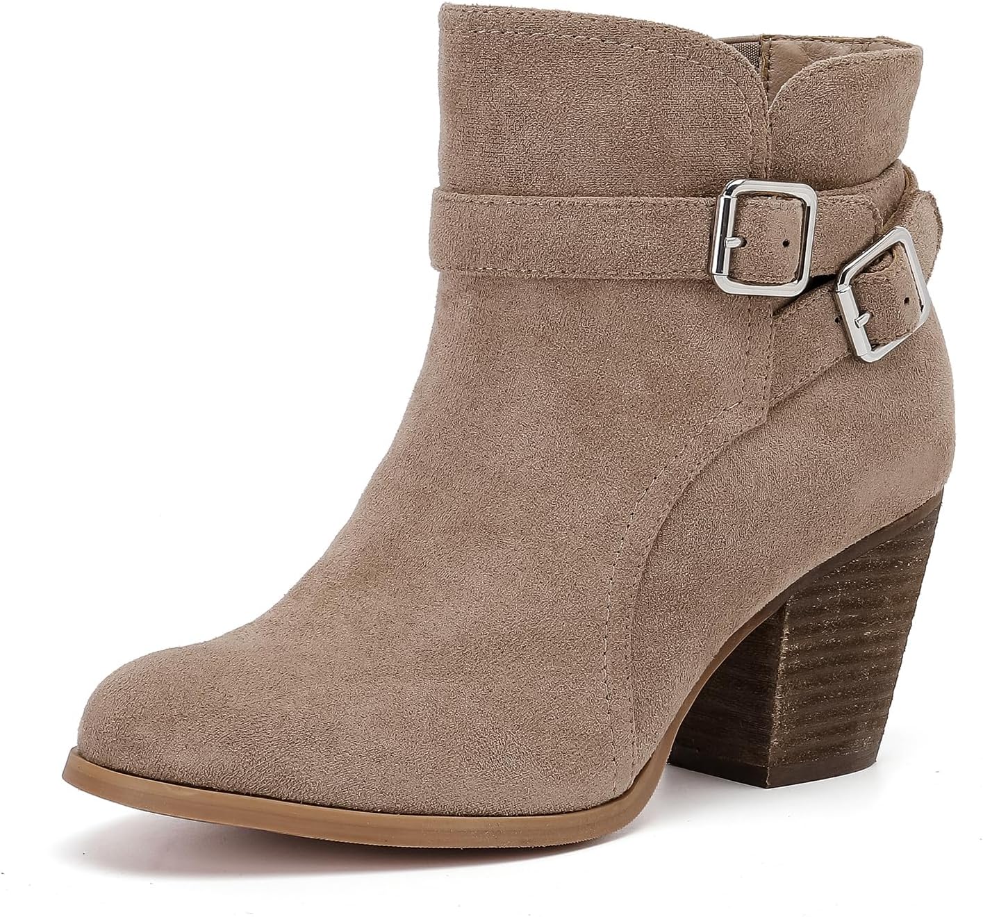 Luoika Women's Wide Width Ankle Boots for Ultimate Comfort
