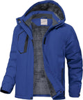 Kids Waterproof Snow Jacket with Detachable Fleece Hood - Warm Winter