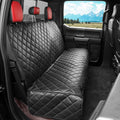 Dog Car Back Seat Cover - Waterproof PU Leather Truck Bench Protector