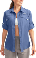 Pudolla Women's UPF 50+ Sun Protection Long Sleeve Shirts