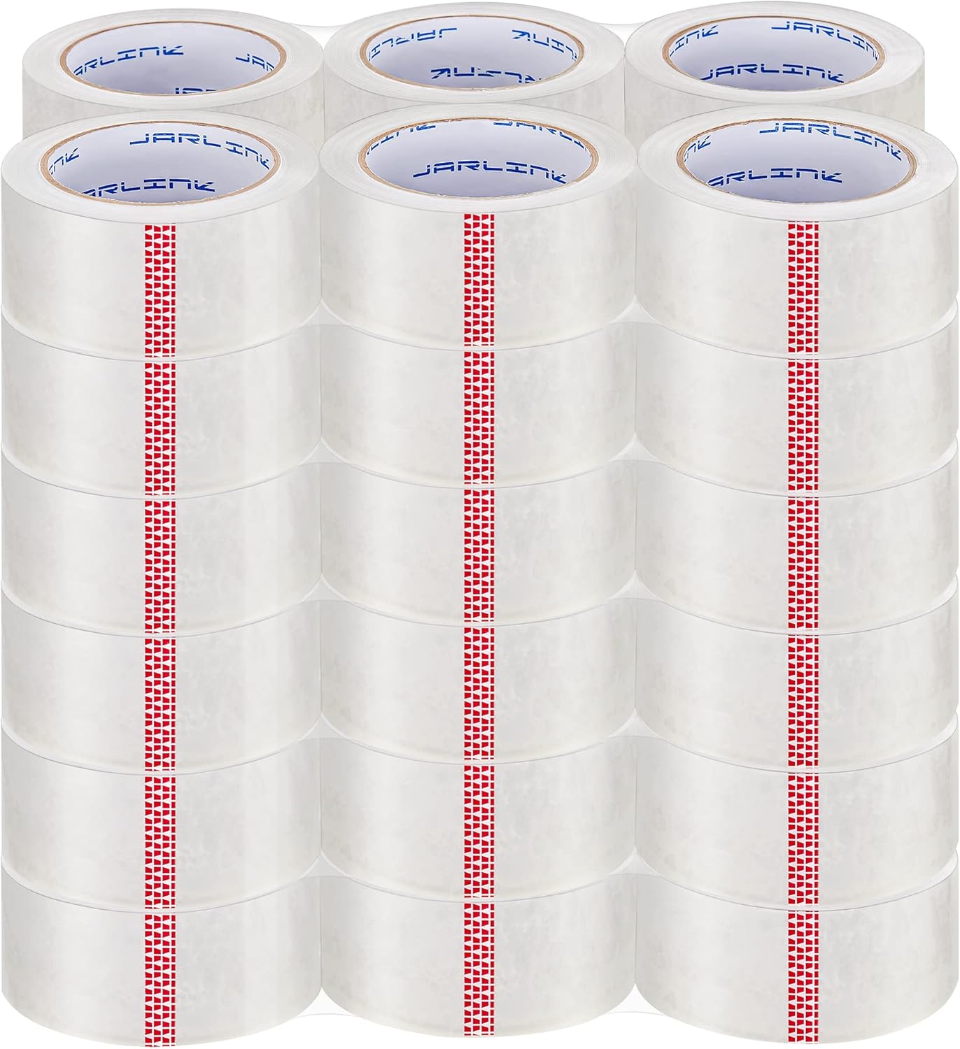 JARLINK Clear Packing Tape - Heavy Duty 36 Rolls for Shipping