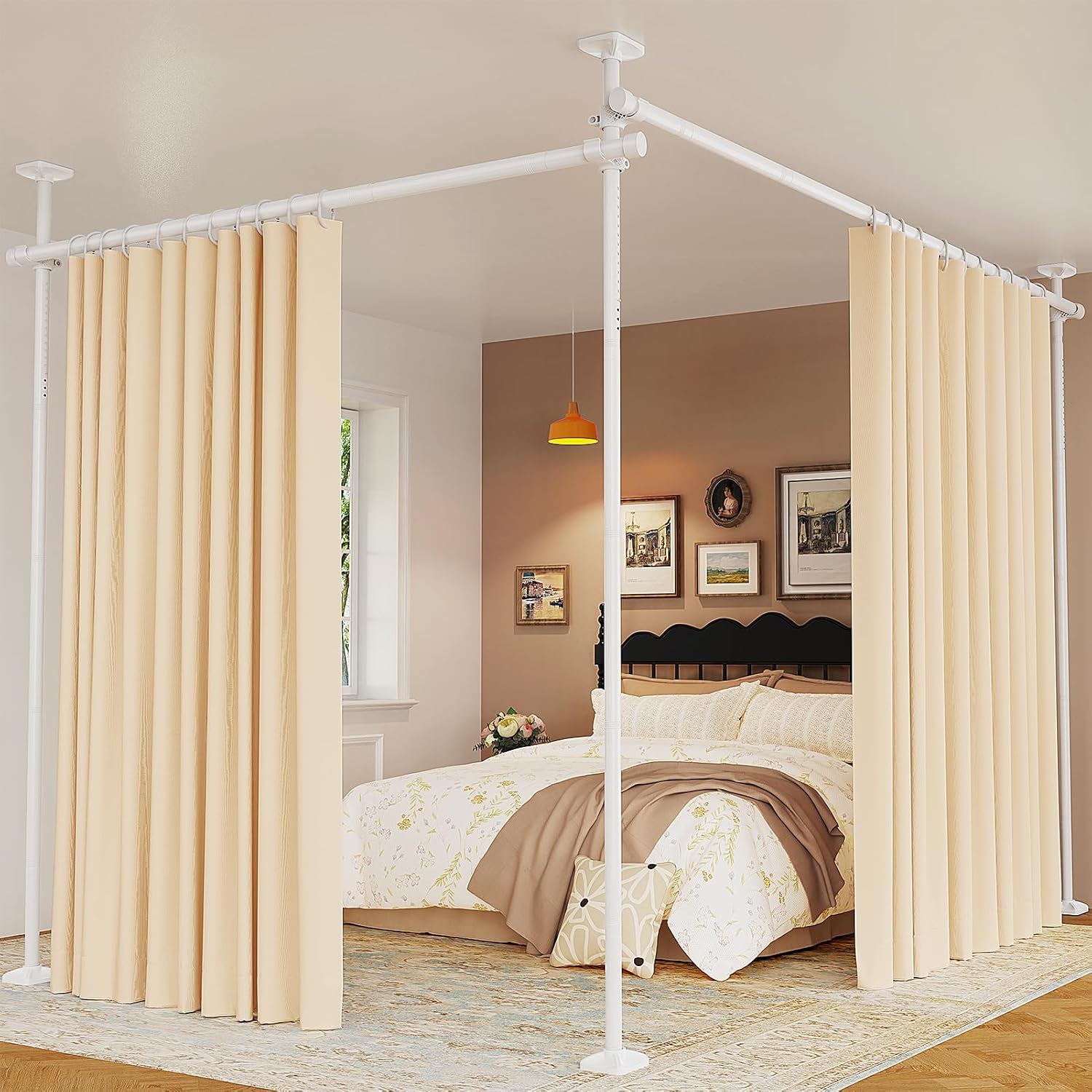 Goovilla Room Divider for Adjustable Temporary Privacy Wall