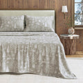 Cozy Twin Size Flannel Sheet Set - 100% Turkish Cotton Comfort