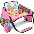 Car Seat Organizer Kids Travel Tray for Kids Toddlers - Travel