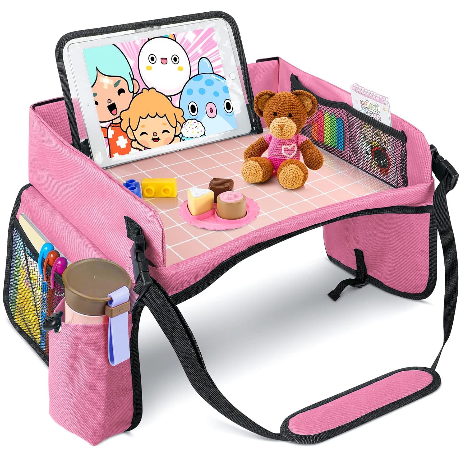 BUENAVO Kids Travel Tray | Waterproof & Versatile
