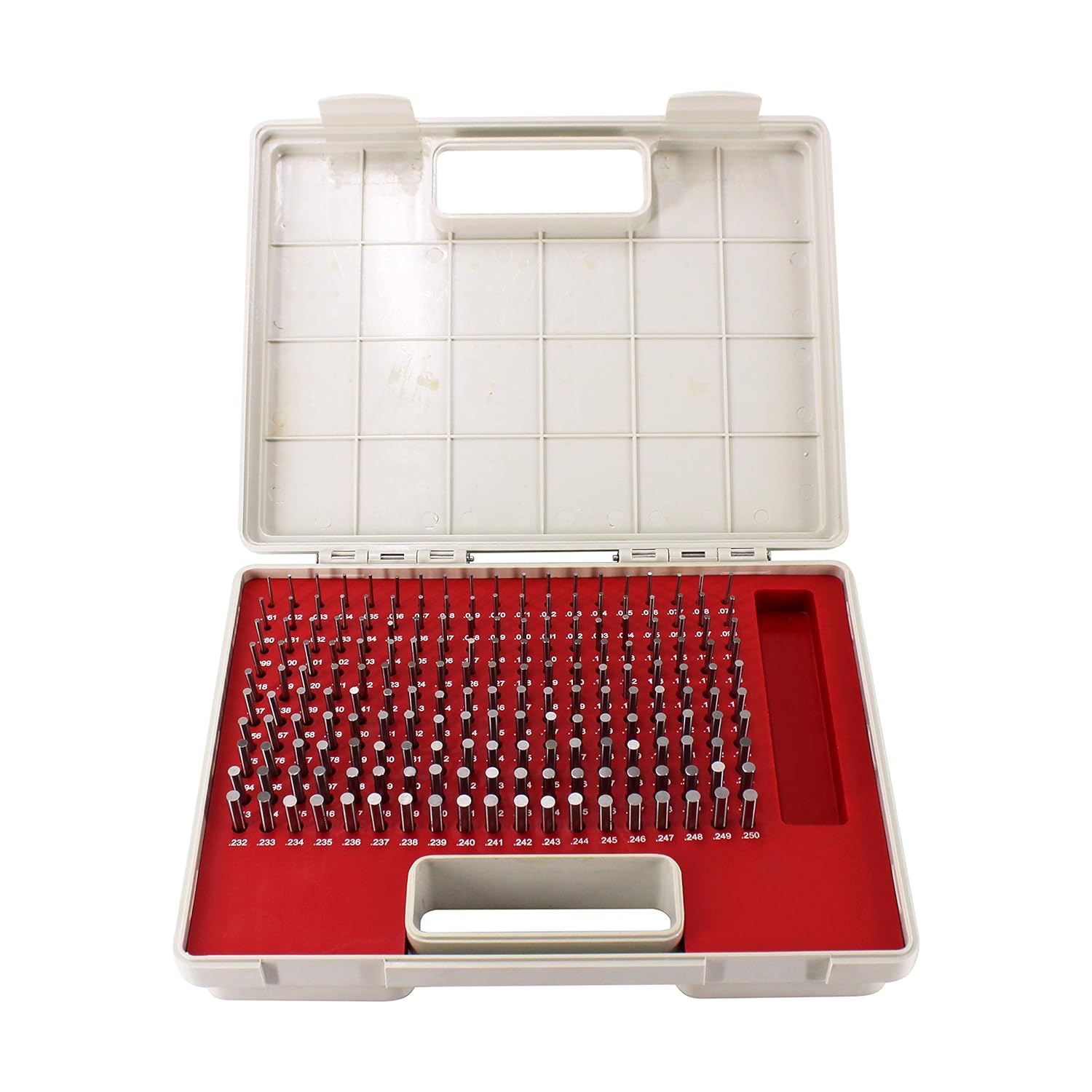 TEXALAN Steel Pin Gage Set 190pcs for Precision Measurement