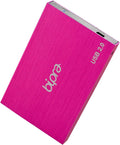 1TB USB 2.0 External Pocket Slim Hard Drive - Sweet Pink