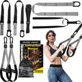Full-Body Resistance Training Kit with Suspension Straps - Portable