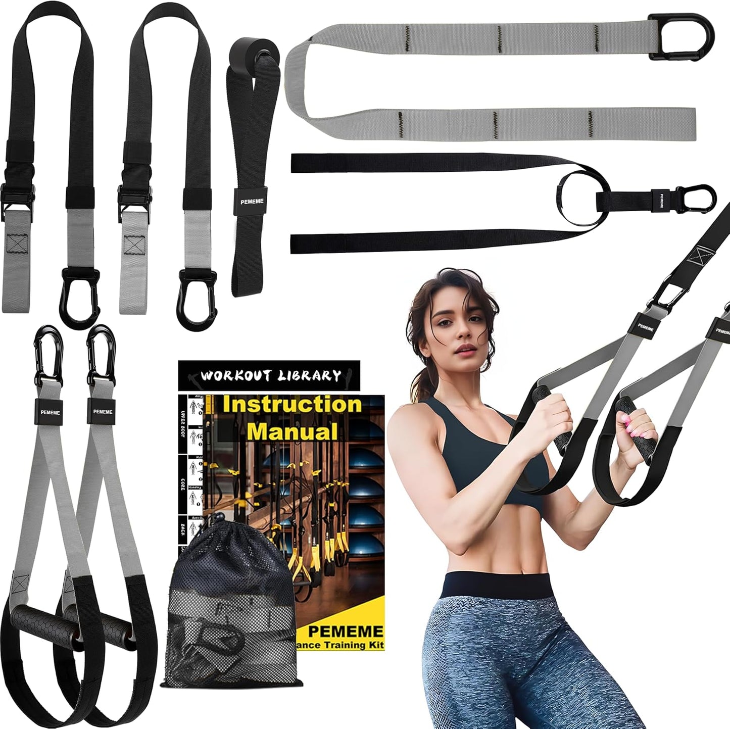 Home Resistance Training Kit for Full-Body Workouts Anywhere
