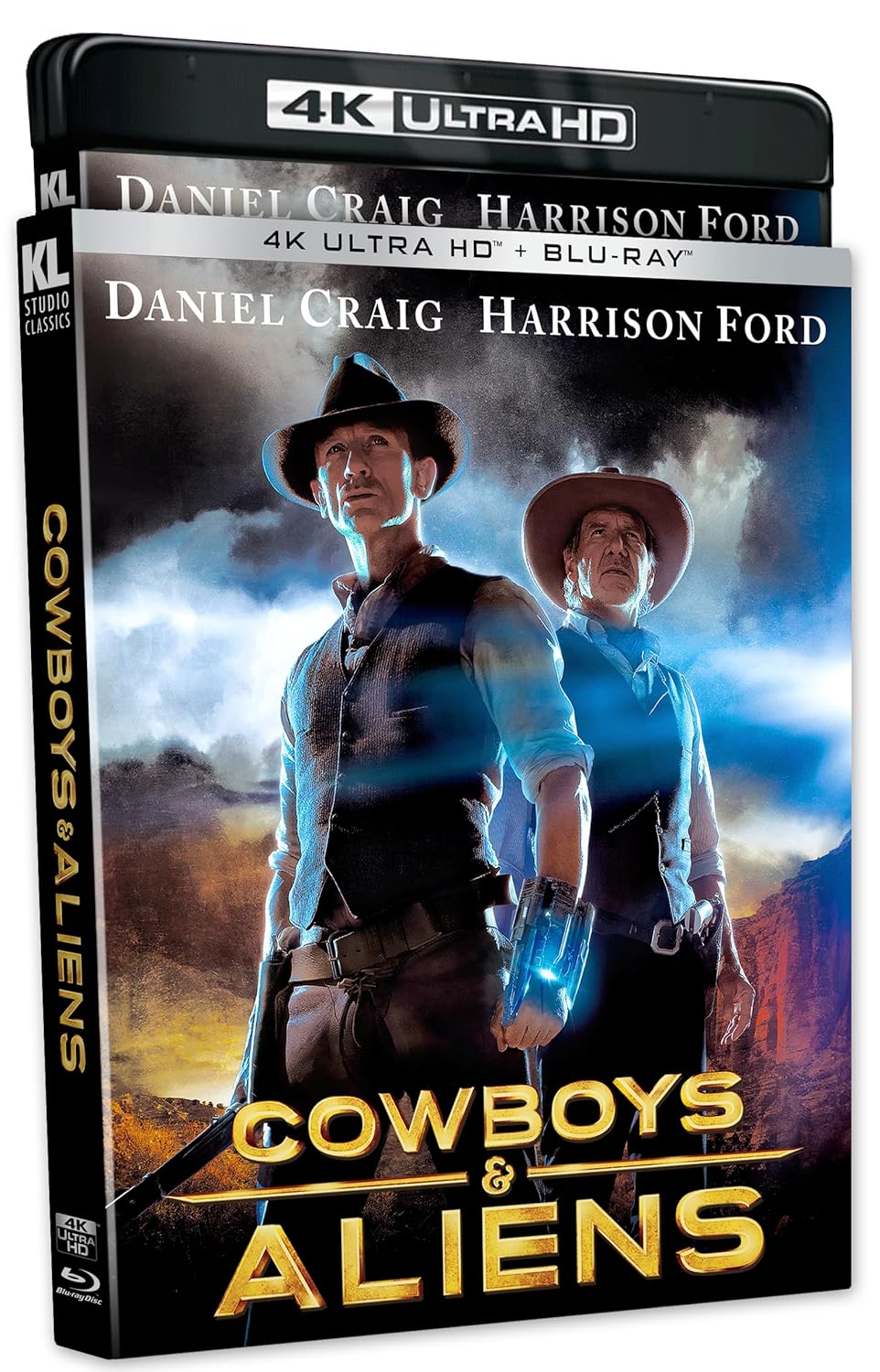 Cowboys & Aliens 4K UHD - A Thrilling Sci-Fi Western Adventure