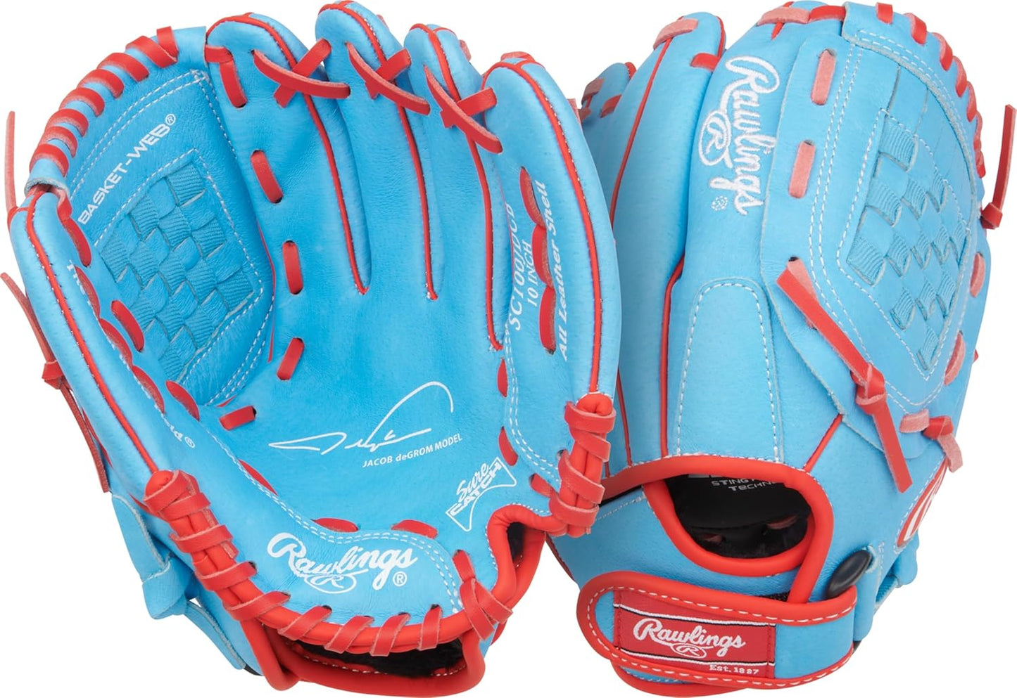 Rawlings Sure Catch T-Ball & Youth Baseball Glove for Kids